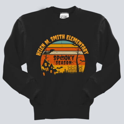 Youth Crewneck - Fall Holidays - Haunted House Thumbnail