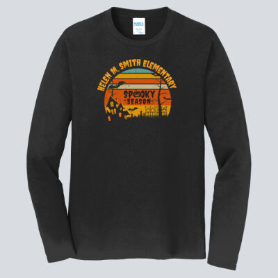 Adult Long Sleeve Shirt - Fall Holidays - Haunted House Thumbnail