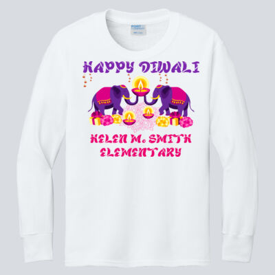 Youth Long Sleeve Shirt - Fall Holidays - Diwali Thumbnail