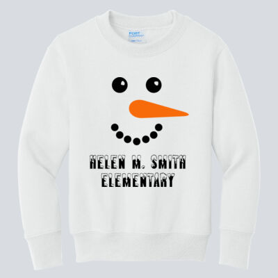 Youth Crewneck - Winter Holidays - Snowman Thumbnail