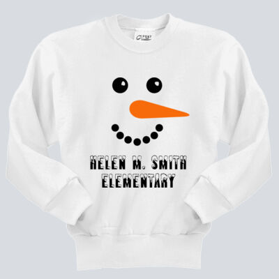 Youth Crewneck - Winter Holidays - Snowman Thumbnail
