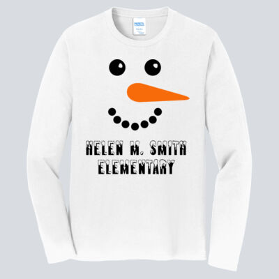 Adult Long Sleeve Shirt - Winter Holidays - Snowman Thumbnail