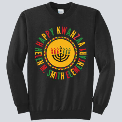 Adult Crewneck - Winter Holidays - Happy Kwanzaa Thumbnail