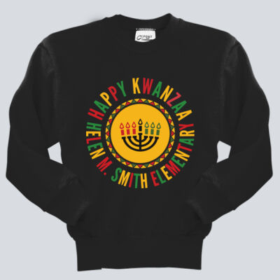Youth Crewneck - Winter Holidays - Happy Kwanzaa Thumbnail