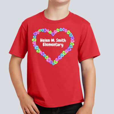 Youth T-Shirt - Spring Holidays - Candy Hearts Thumbnail