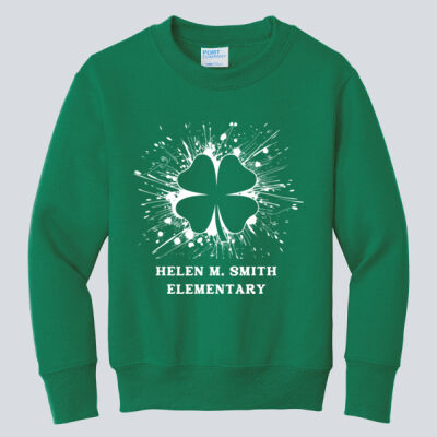 Youth Crewneck - Spring Holidays - Shamrock Thumbnail