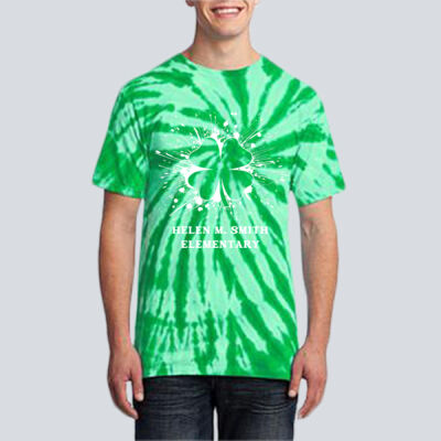 Adult Tie-Dye T-Shirt - Spring Holidays - Shamrock Thumbnail