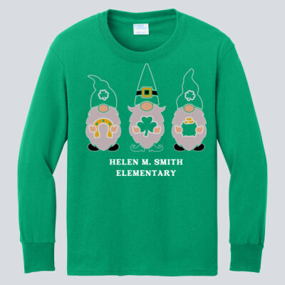 Youth Long Sleeve Shirt - Spring Holidays - Leprechauns Thumbnail