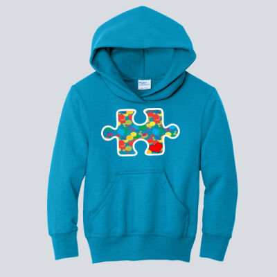 Youth Hoodie - Autism Awareness - Puzzle Piece Thumbnail