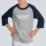 Youth Raglan T-Shirt - Helen Smith Thumbnail