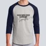 Adult Raglan T-Shirt - Helen Smith Thumbnail